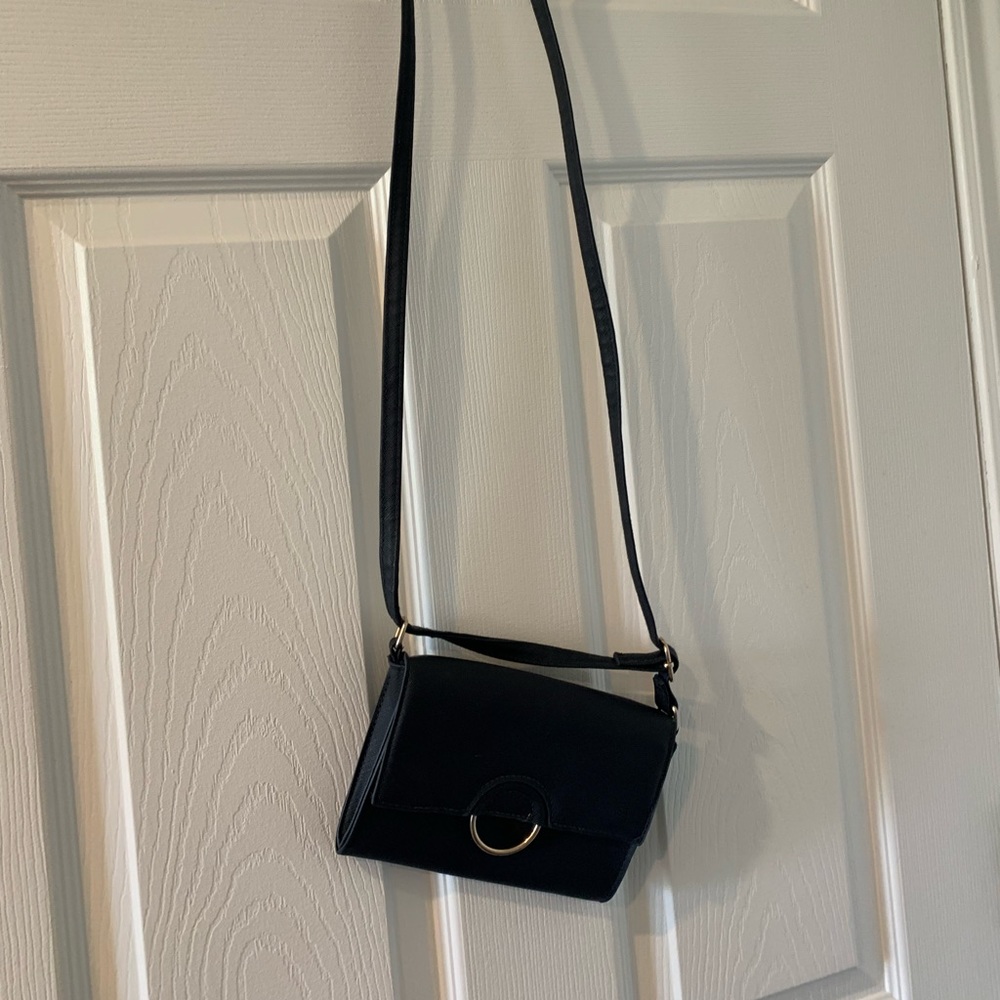 Navy blue clutch